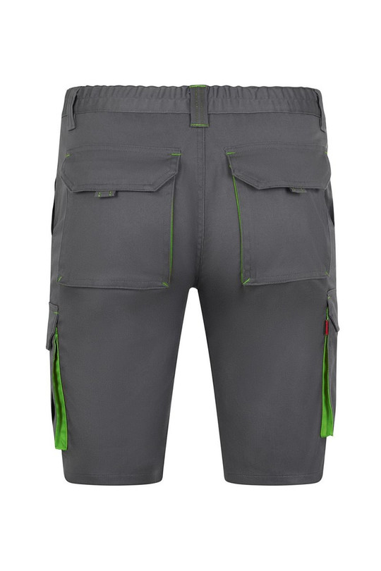 Velilla 103034S - Two-Tone Multi-Pocket Stretch Bermuda Shorts