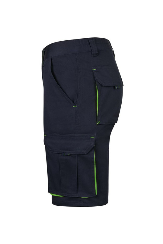 Velilla 103034S - Two-Tone Multi-Pocket Stretch Bermuda Shorts