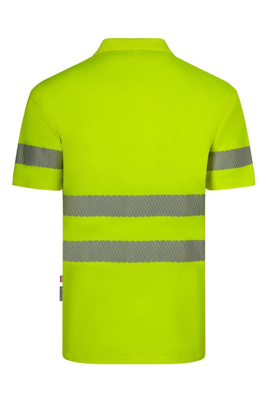 Velilla 305532 - Short sleeve recycled polyester polo shirt with segmented tape