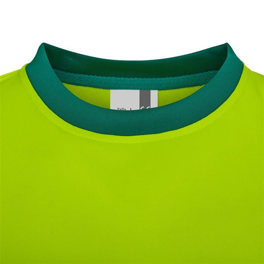 Velilla 305635 - Long sleeve two-tone recycled polyester T-shirt with segmented tape