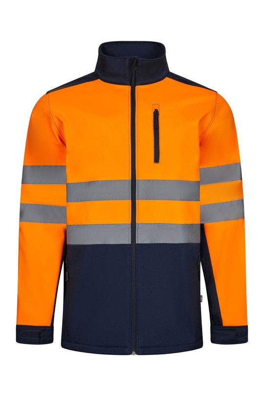 Velilla 306006 - Two-tone soft shell jacket