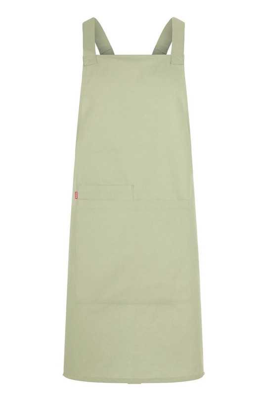 Velilla 404214 - NOUGAT - Latzschürze aus Bio-Baumwolle