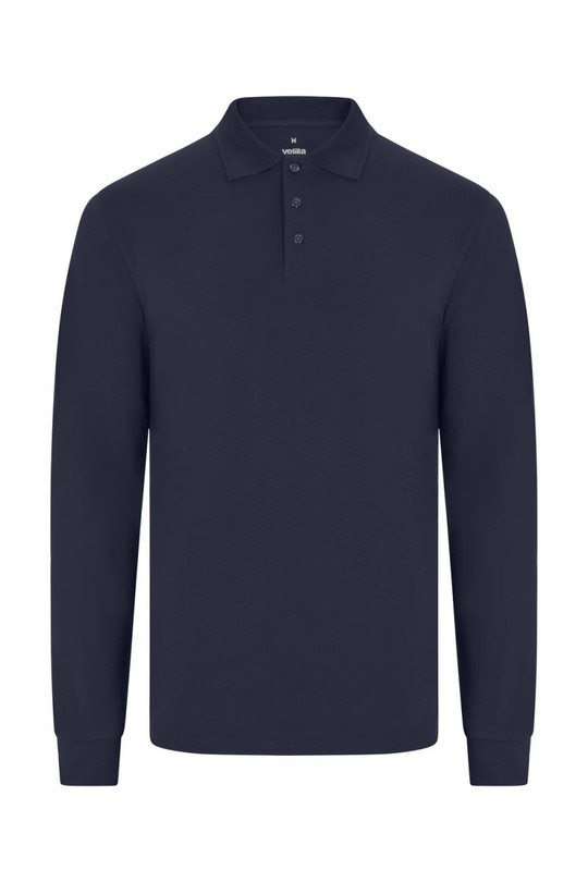 Velilla 105511S - Men’s long-sleeve stretch OCS polo shirt