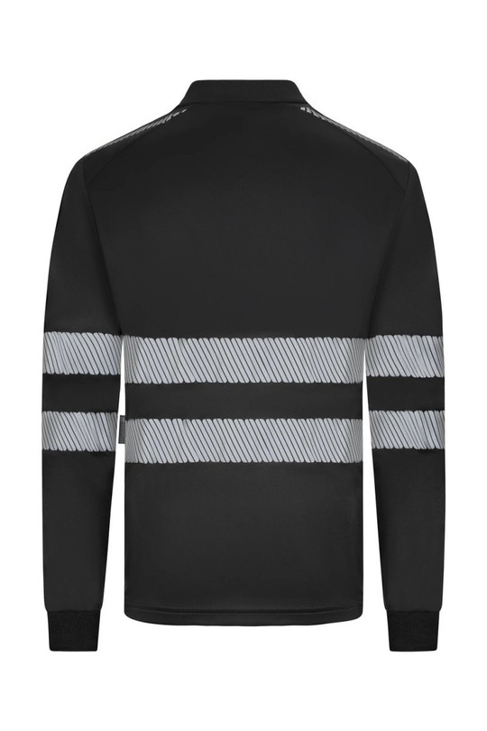 Velilla 355502 - Long-sleeve polo shirt with segmented tape