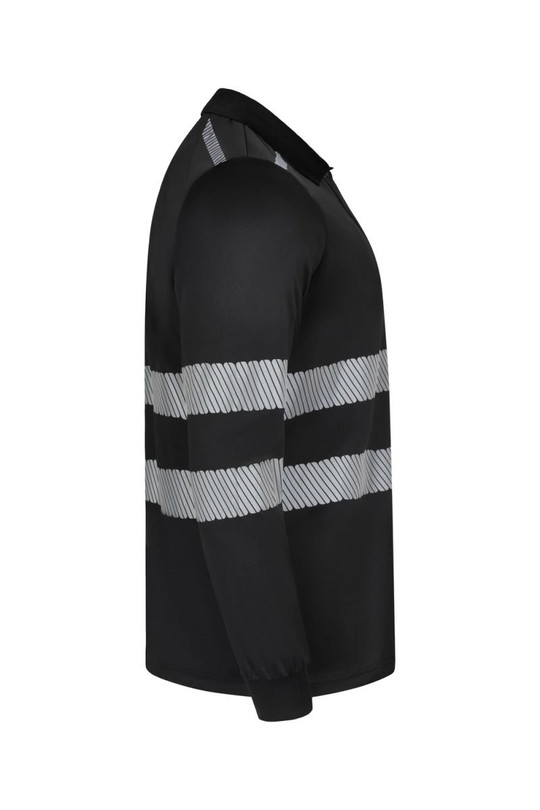 Velilla 355502 - Long-sleeve polo shirt with segmented tape
