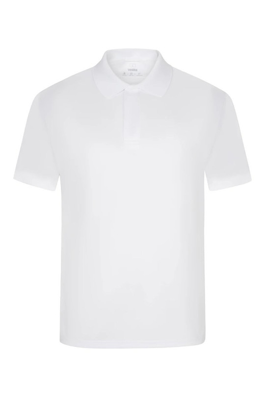 Velilla 255501 - Short-sleeved technical polo shirt with  snap buttons