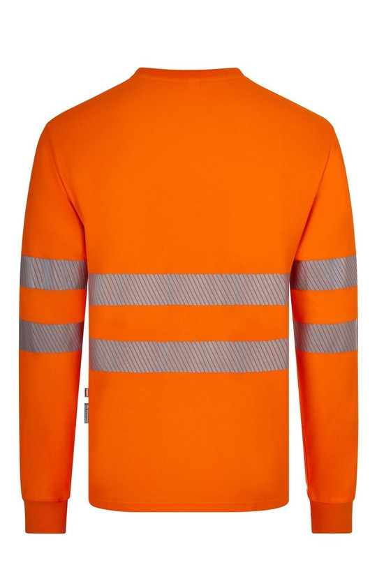 Velilla 305618 - Långärmad bomullst-shirt med segmenterad tejp