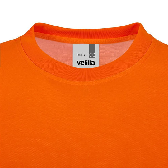 Velilla 305618 - Långärmad bomullst-shirt med segmenterad tejp
