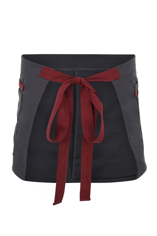 Velilla 404221B - Two-Tone Canvas short Apron