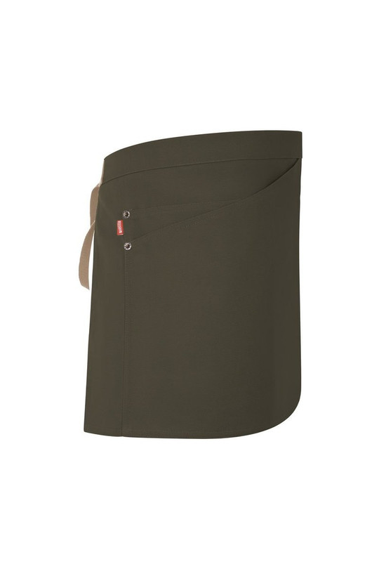 Velilla 404221B - Kurze Schürze aus zweifarbigem Canvas