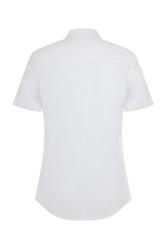 Velilla 405025S - Women's Short Sleeve Stretch Oxford Shirt