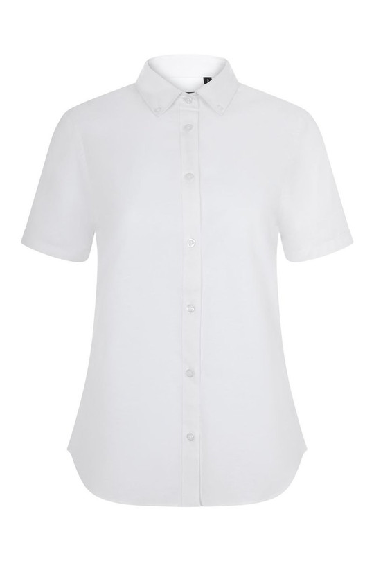 Velilla 405025S - Women's Short Sleeve Stretch Oxford Shirt