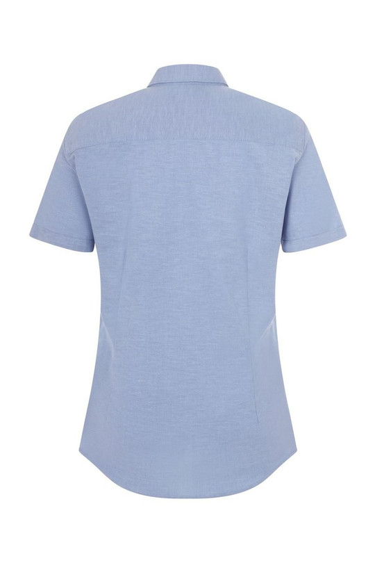 Velilla 405025S - Women's Short Sleeve Stretch Oxford Shirt
