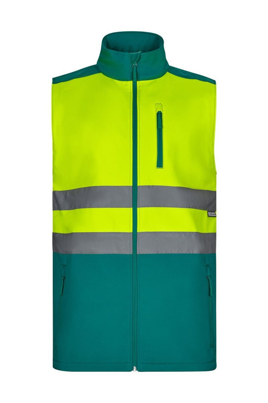 Velilla 305906 - Two-tone soft shell vest