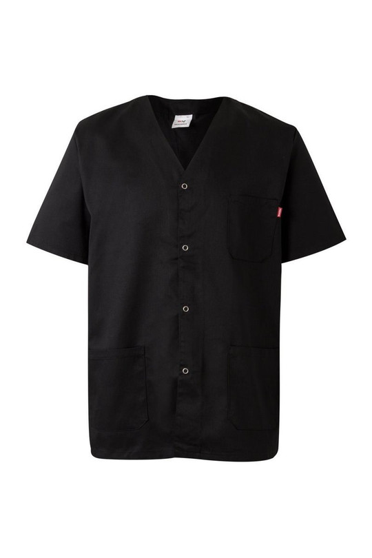 Velilla 535201 - SNAP BUTTONS SCRUB TOP