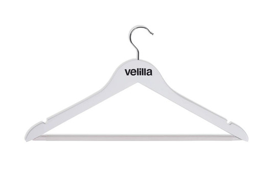 Velilla PERVEMAD0000S - Velilla hvid træbøjle