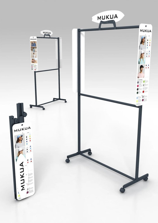 Velilla EXPMKDOB0000_S - Mukua double rail rolling rack