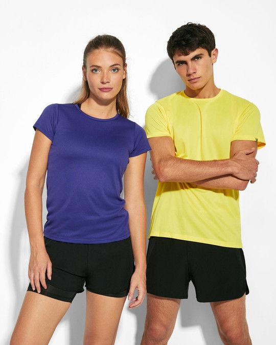 Roly CA0427 - IMOLA Ademend technisch T-shirt met korte mouwen