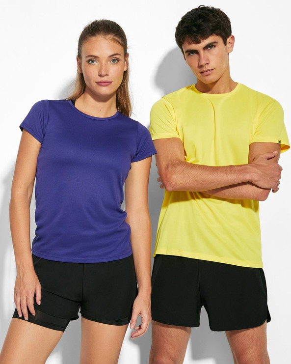 Roly CA0428 - IMOLA WOMAN Technisch T-shirt met korte mouwen en ademende pasvorm