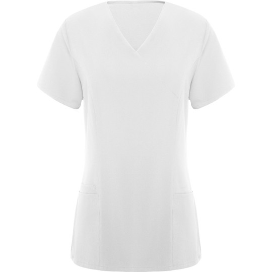 Roly CA9084 - FEROX WOMAN Short-sleeved scrub top with slightly fitted waist