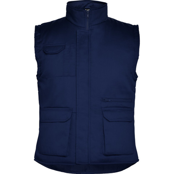 Roly CC5067 - ALMANZOR Padded multi-pocket work vest with extended back