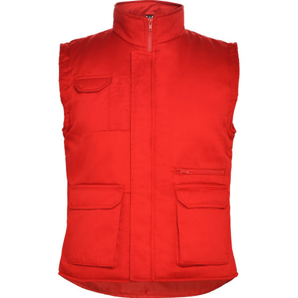 Roly CC5067 - ALMANZOR Padded multi-pocket work vest with extended back