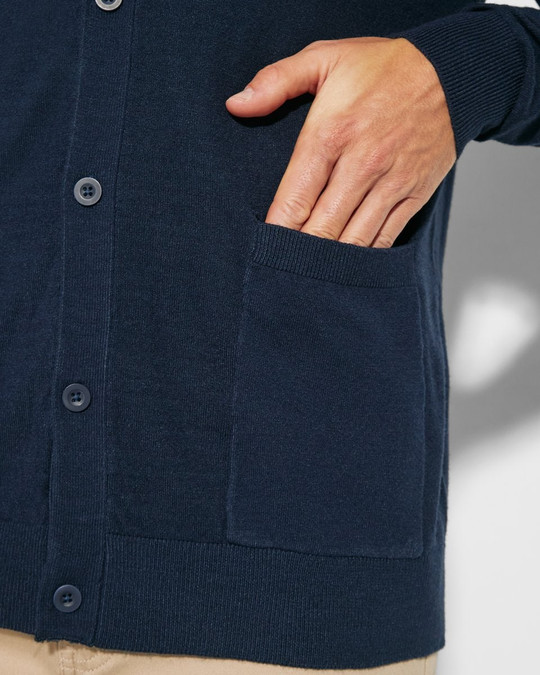 Roly CG8405 - EXPLORER Strickjacke mit Knopfleiste vorne