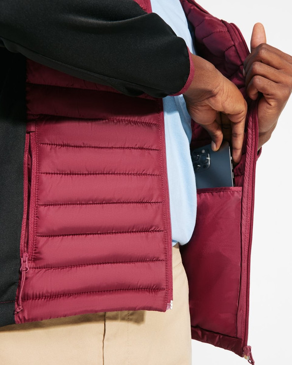 Roly CQ1120 - MINSK Raglan sleeve jacket and hood combined with two fabrics