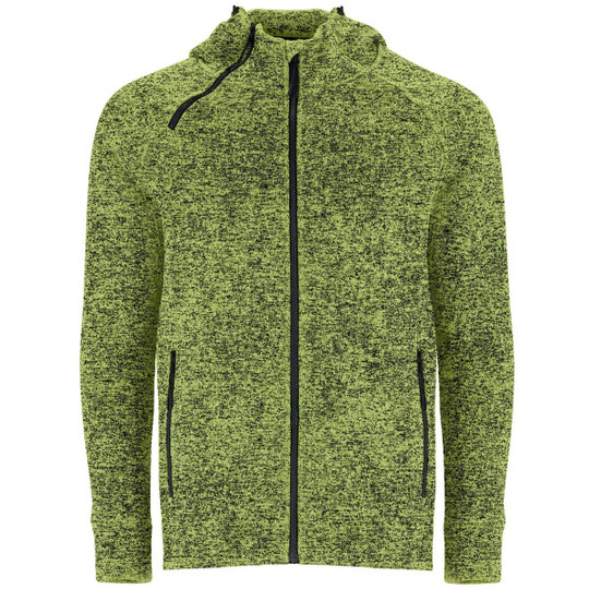 Roly CQ5064 - EVEREST Veste maille molleton avec capuche