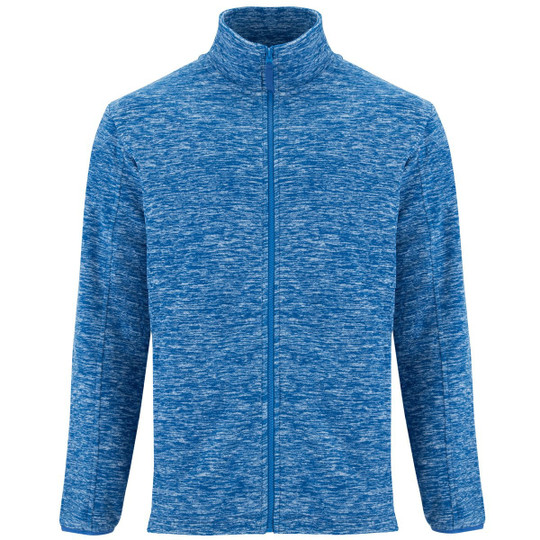 Roly CQ6412 - ARTIC Herren Fleecejacke mit hohem Kragen und Nackenband Ton-in-Ton