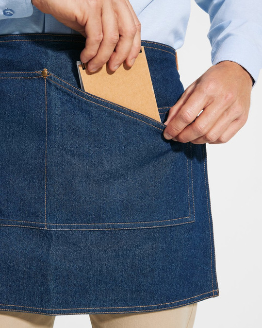 Roly DE9127 - DACOSTA Tablier court en jean