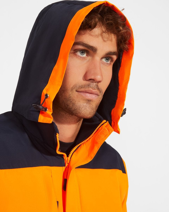 Roly HV9304 - EPSYLON Gesteppter Parka mit hoher Sichtbarkeit