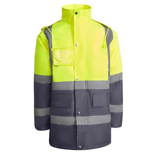 Roly HV9320 - MERAK Hochsichtbarer gepolsterter Parka