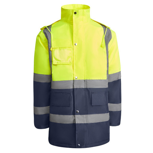 Roly HV9320 - MERAK Hochsichtbarer gepolsterter Parka