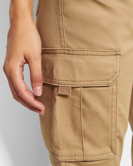 Roly PA8407 - DAILY WOMAN STRETCH Multi-pocket long trousers