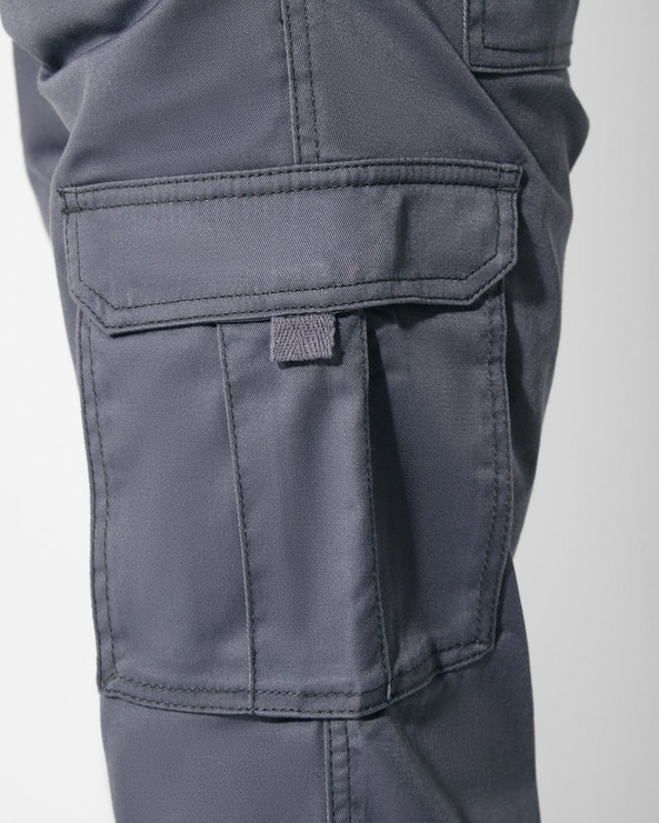 Roly PA9205 - DAILY STRETCH Multi-pocket long trousers