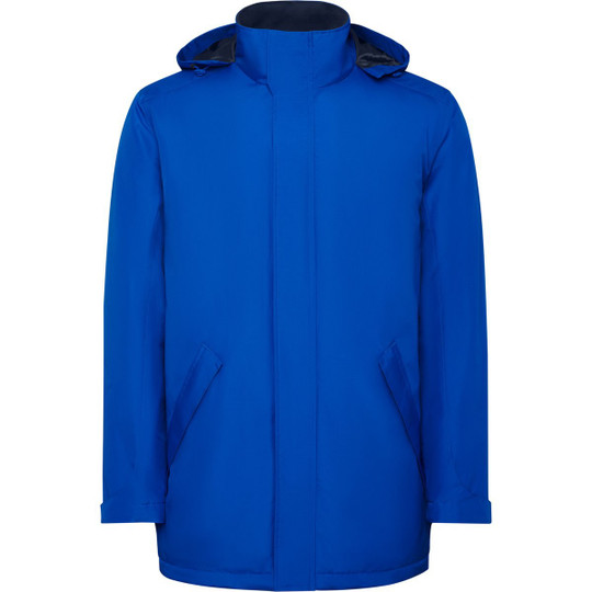Roly PK5072 - AMERICA Gepolsterte Parka-Jacke mit abnehmbarer Kapuze und elastischen Verschlüssen