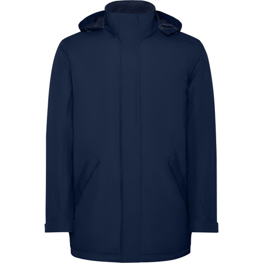 Roly PK5072 - AMERICA Gewatteerde parka met afneembare capuchon en elastische verstellers