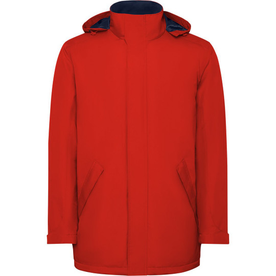 Roly PK5072 - AMERICA Padded parka jacket with removable hood and elastic adjusters