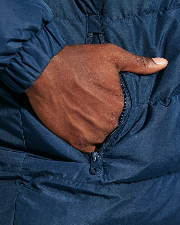 Roly PK5080 - NEPAL Water-repellent padded parka with fixed hood and visor