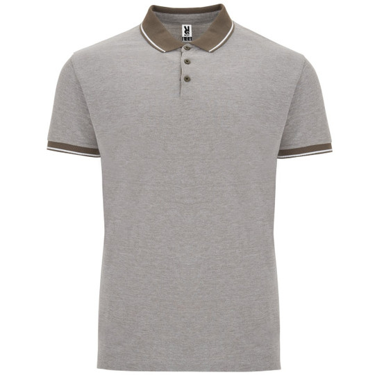 Roly PO0395 - BOWIE Heather short-sleeve polo shirt