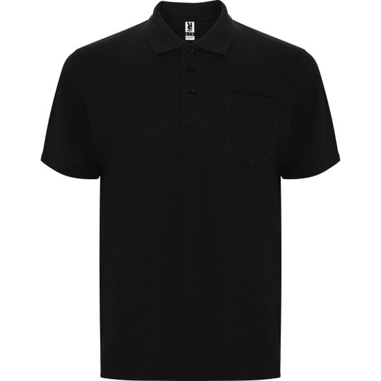 Roly PO6607 - CENTAURO PREMIUM Kurzärmeliges Poloshirt mit linker Brusttasche und Anti-Pilling-Behandlung