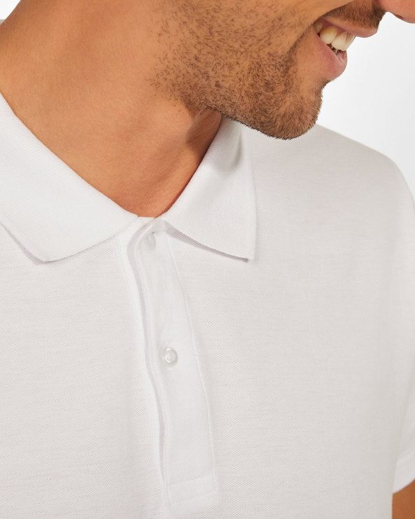 Roly PO6617 - PRINCE Organic cotton short sleeved polo shirt with OCS certification