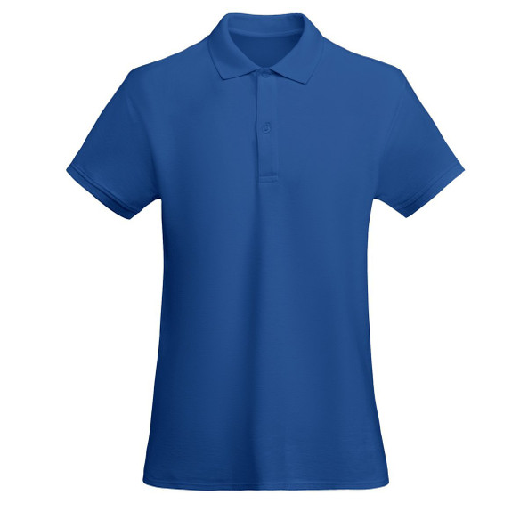 Roly PO6618 - PRINCE WOMAN Tailliertes kurzärmeliges Poloshirt aus Bio-Baumwolle mit OCS-Zertifizierung