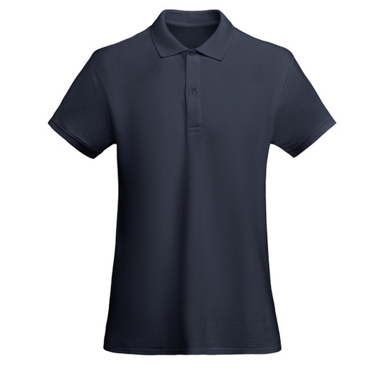 Roly PO6618 - PRINCE WOMAN Getailleerd poloshirt met korte mouwen van biologisch katoen met OCS-certificering