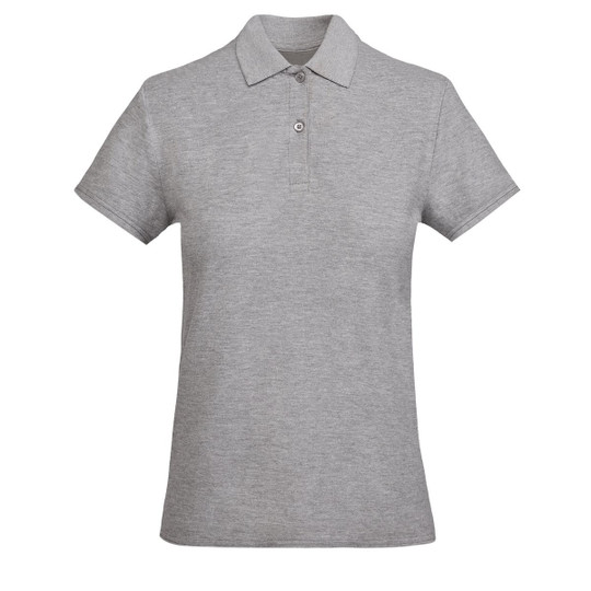 Roly PO6618 - PRINCE WOMAN Getailleerd poloshirt met korte mouwen van biologisch katoen met OCS-certificering