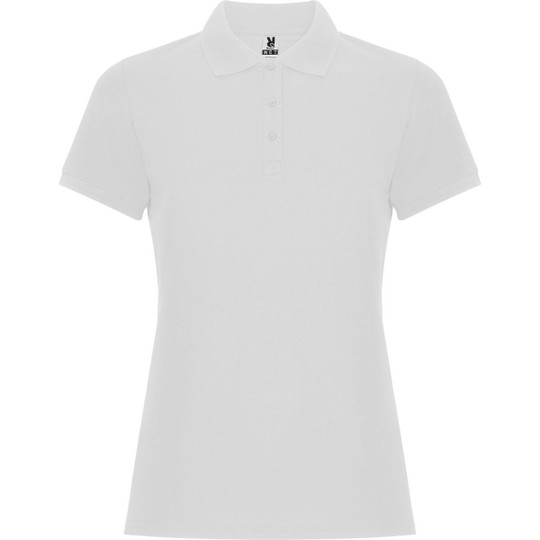 Roly PO6644 - PEGASO WOMAN PREMIUM Tailliertes kurzärmeliges Poloshirt aus Baumwolle mit Anti-Pilling-Behandlung