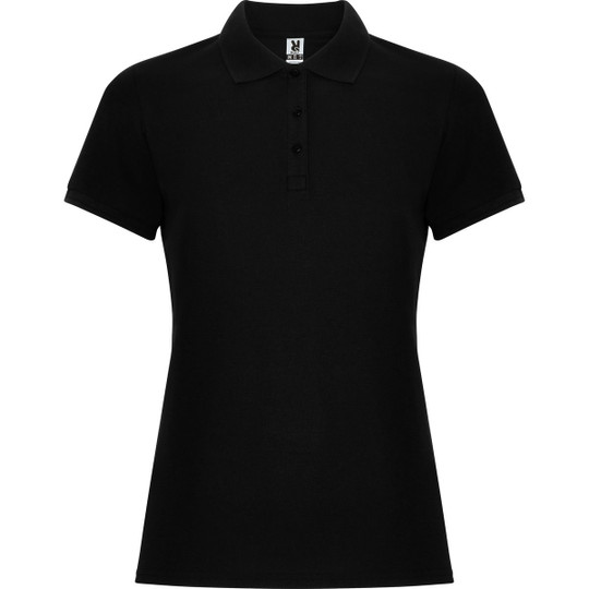 Roly PO6644 - PEGASO WOMAN PREMIUM Tailliertes kurzärmeliges Poloshirt aus Baumwolle mit Anti-Pilling-Behandlung