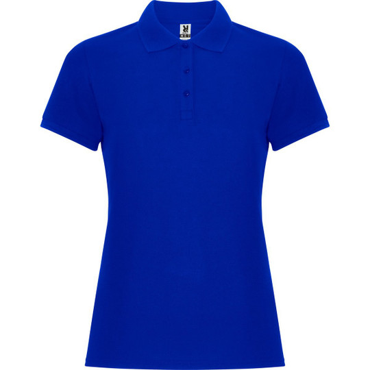 Roly PO6644 - PEGASO WOMAN PREMIUM Dopasowana koszulka polo z bawełny z krótkim rękawem z powłoką odporną na mechacenie