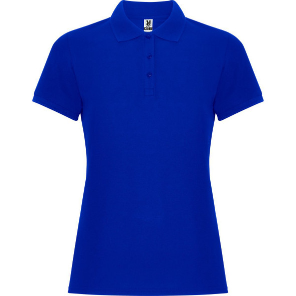 Roly PO6644 - PEGASO WOMAN PREMIUM Tailliertes kurzärmeliges Poloshirt aus Baumwolle mit Anti-Pilling-Behandlung